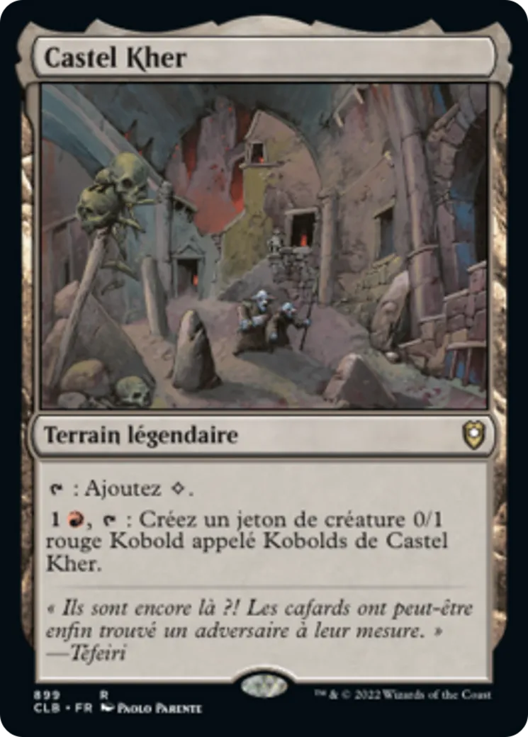 Castel Kher — Commander Legends: Battle for Baldur's Gate — Magic: The Gathering
