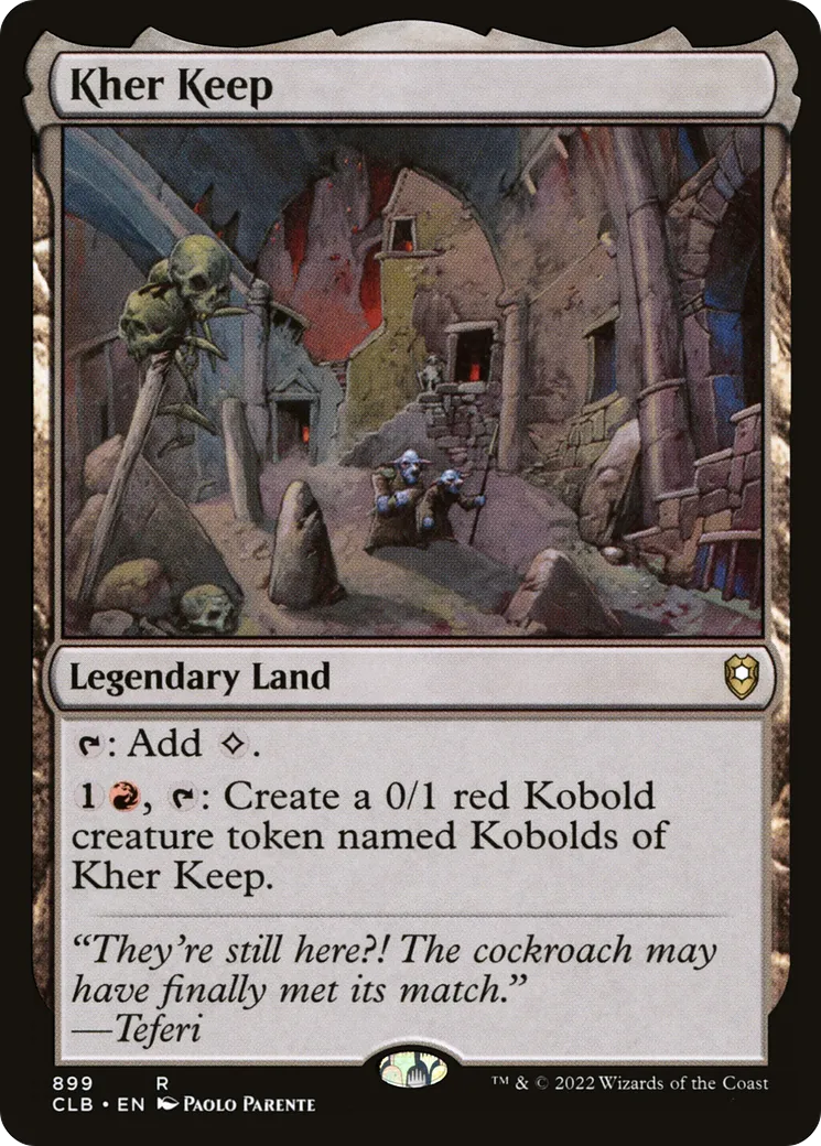 Kher Keep — Commander Legends: Battle for Baldur's Gate — Magic: The Gathering