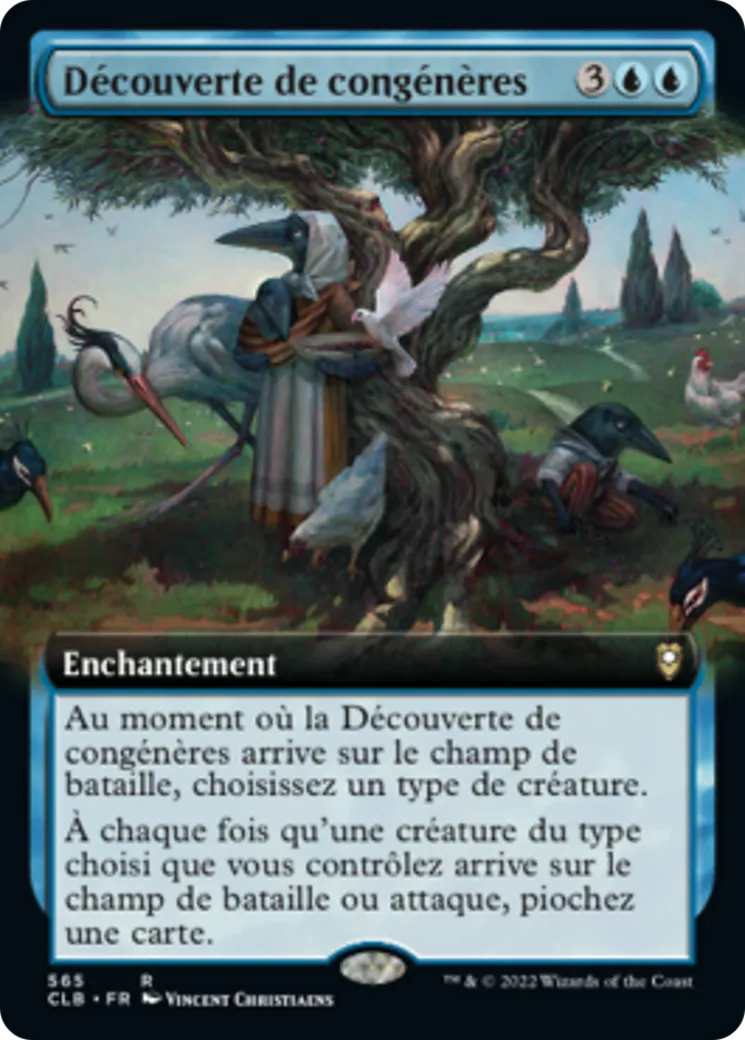 Découverte de congénères — Commander Legends: Battle for Baldur's Gate — Magic: The Gathering