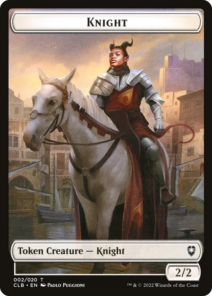 Knight — Commander Legends: Battle for Baldur's Gate — Magic: The Gathering