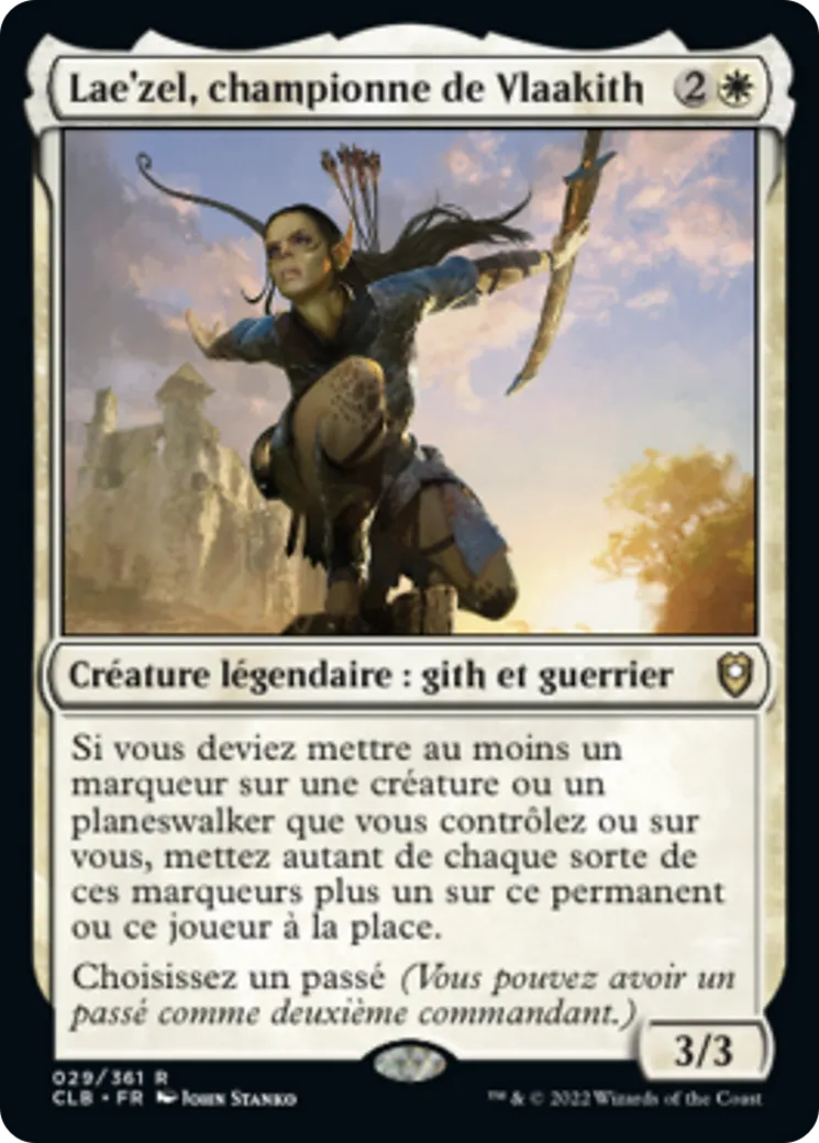 Lae'zel, championne de Vlaakith — Commander Legends: Battle for Baldur's Gate — Magic: The Gathering