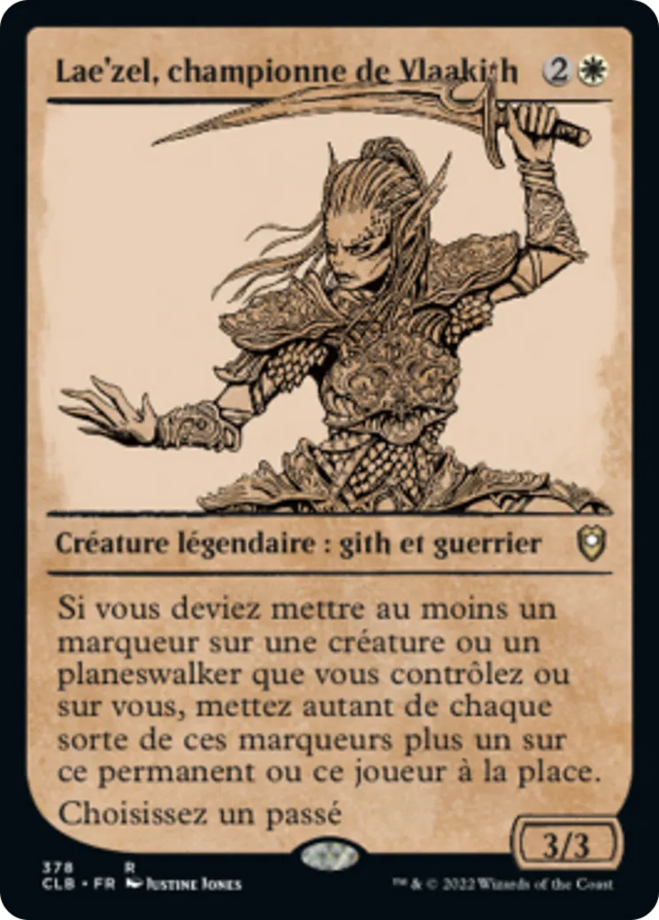 Lae'zel, championne de Vlaakith — Commander Legends: Battle for Baldur's Gate — Magic: The Gathering