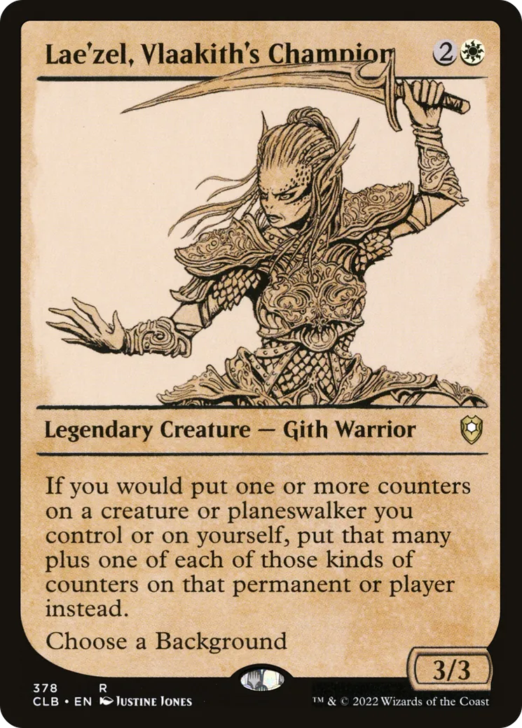 Lae'zel, Vlaakith's Champion — Commander Legends: Battle for Baldur's Gate — Magic: The Gathering