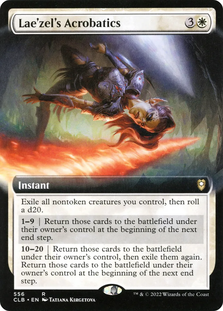 Lae'zel's Acrobatics from Commander Legends: Battle for Baldur's Gate - Magic: The Gathering