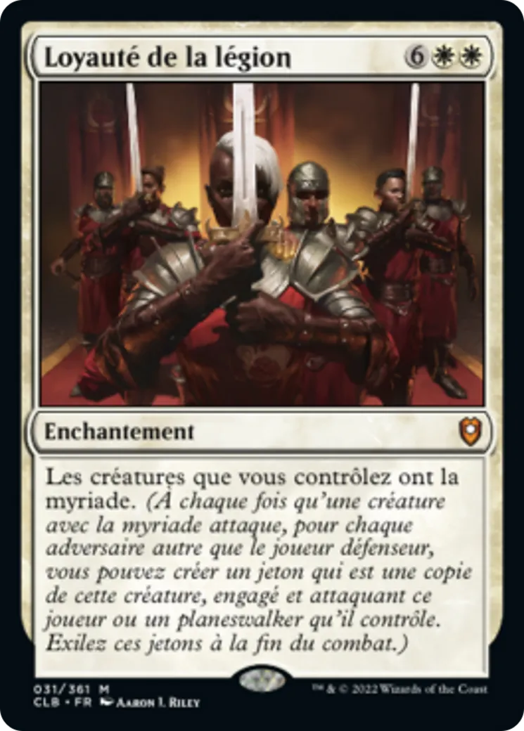 Loyauté de la légion from Commander Legends: Battle for Baldur's Gate - Magic: The Gathering