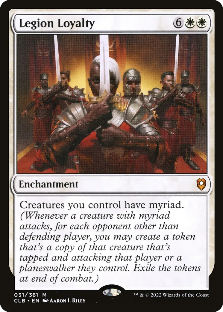 Legion Loyalty — Commander Legends: Battle for Baldur's Gate — Magic: The Gathering