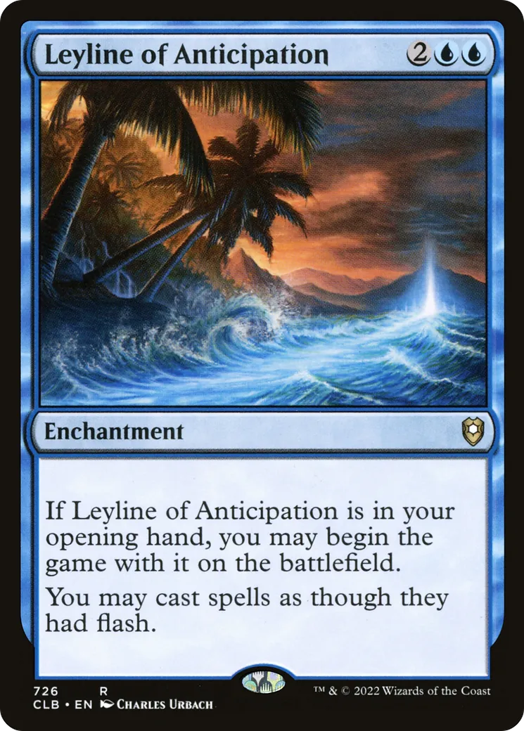 Leyline of Anticipation — Commander Legends: Battle for Baldur's Gate — Magic: The Gathering