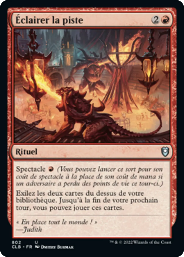 Éclairer la piste — Commander Legends: Battle for Baldur's Gate — Magic: The Gathering