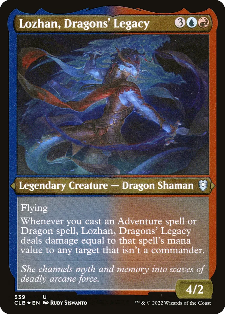 Lozhan, Dragons' Legacy — Commander Legends: Battle for Baldur's Gate — Magic: The Gathering