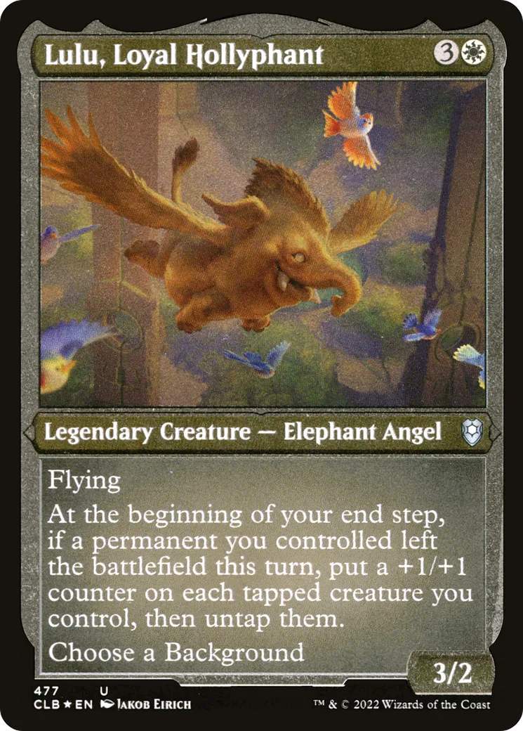 Lulu, Loyal Hollyphant — Commander Legends: Battle for Baldur's Gate — Magic: The Gathering