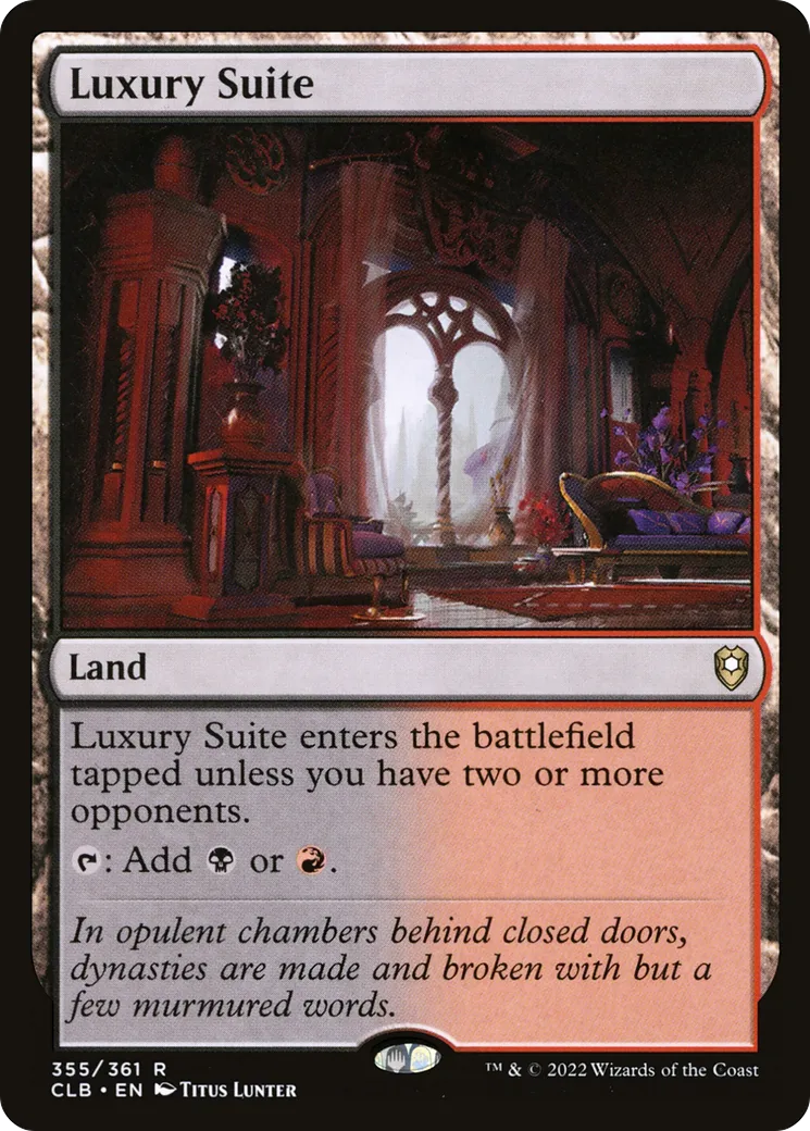 Luxury Suite — Commander Legends: Battle for Baldur's Gate — Magic: The Gathering