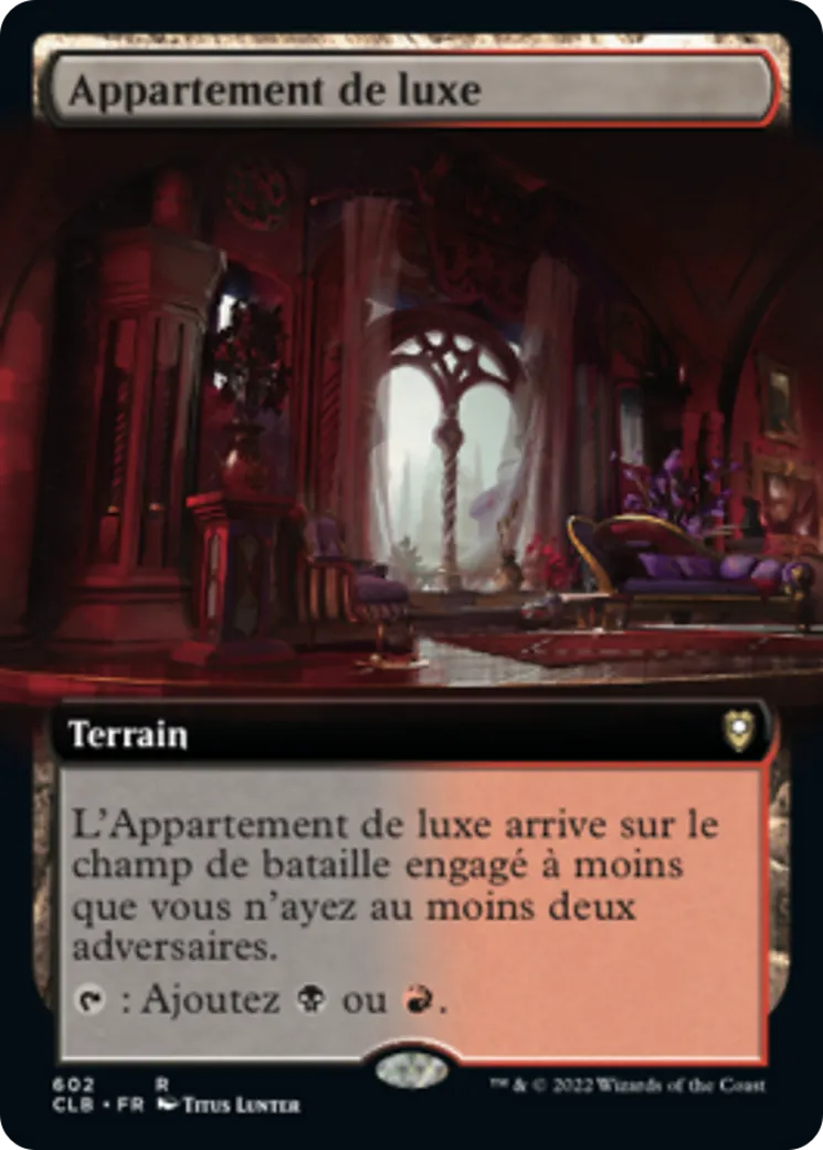Appartement de luxe — Commander Legends: Battle for Baldur's Gate — Magic: The Gathering