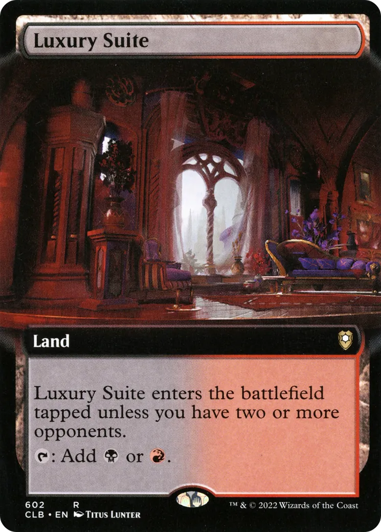 Luxury Suite — Commander Legends: Battle for Baldur's Gate — Magic: The Gathering