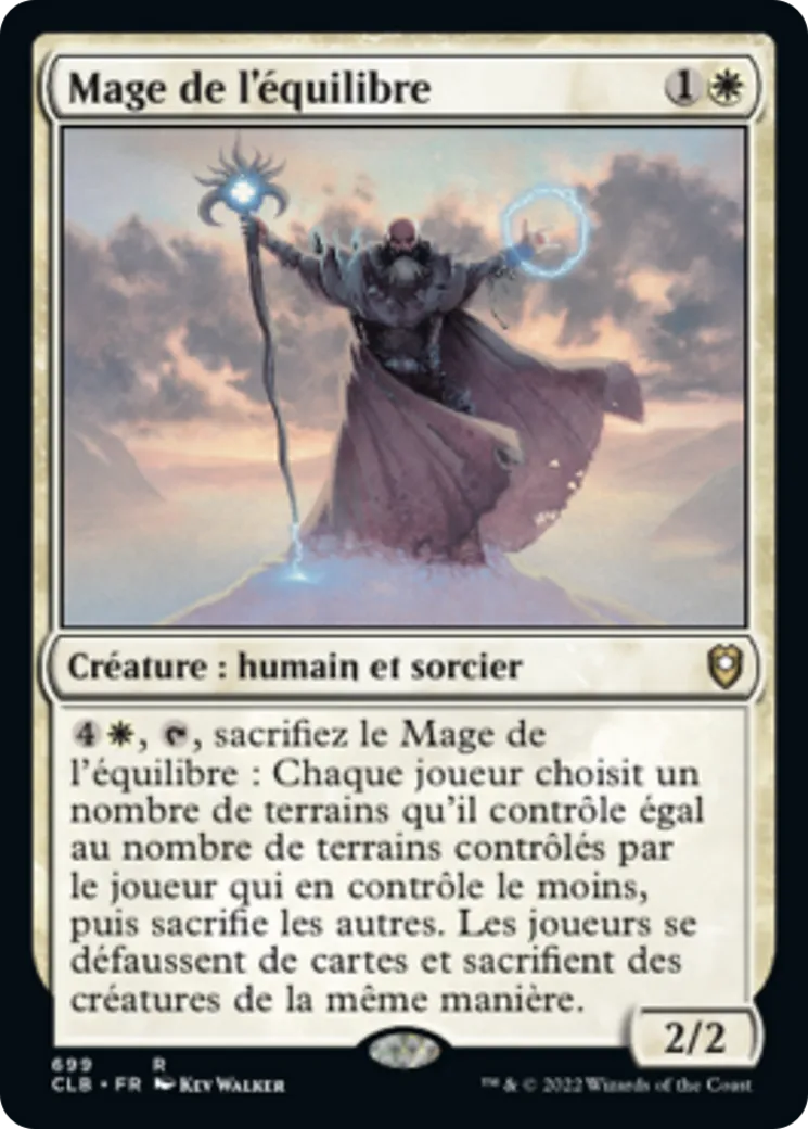 Mage de l'équilibre — Commander Legends: Battle for Baldur's Gate — Magic: The Gathering