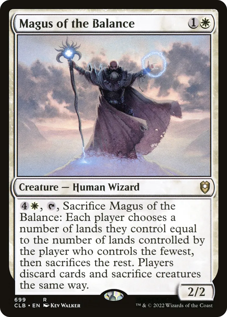 Mage de l'équilibre — Commander Legends: Battle for Baldur's Gate — Magic: The Gathering