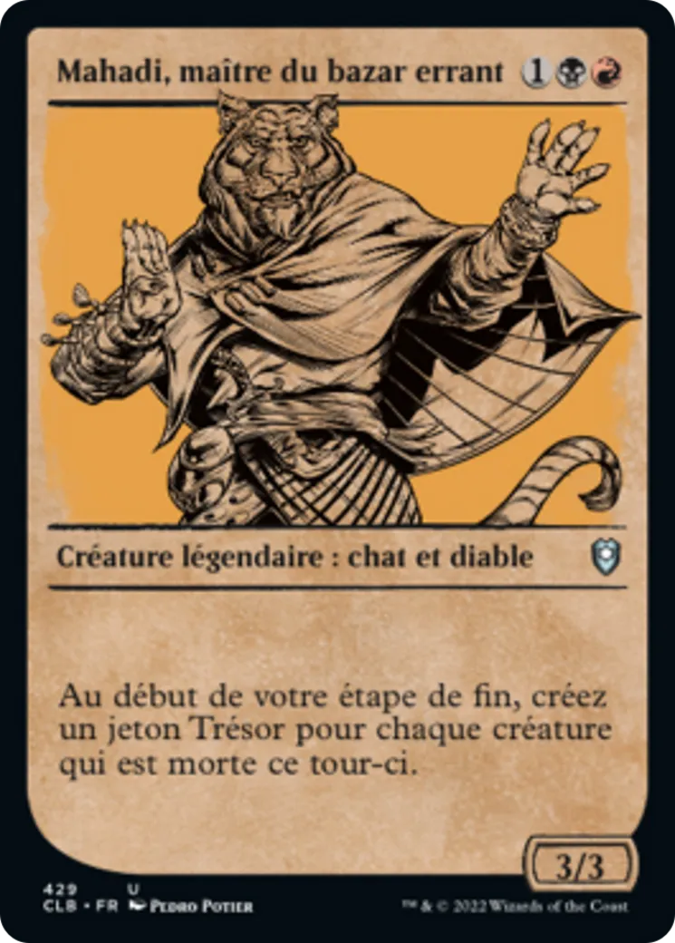 Mahadi, maître du bazar errant — Commander Legends: Battle for Baldur's Gate — Magic: The Gathering