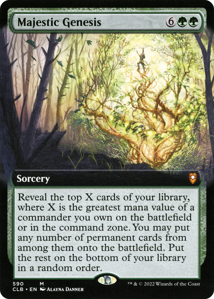 Majestic Genesis — Commander Legends: Battle for Baldur's Gate — Magic: The Gathering