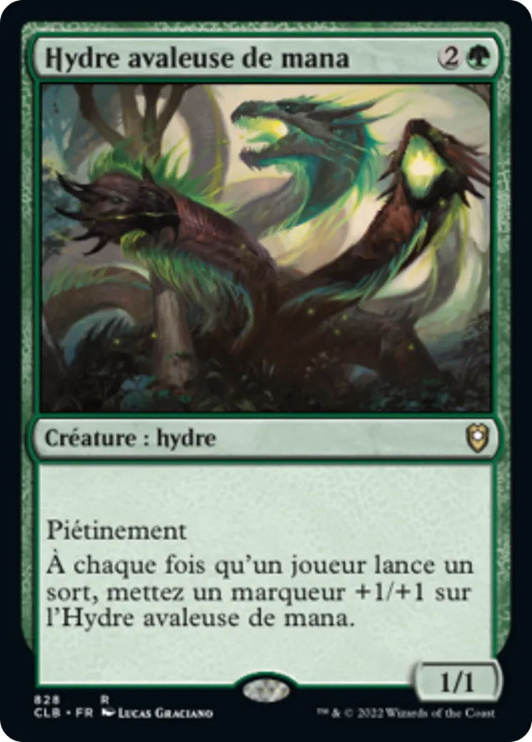 Hydre avaleuse de mana — Commander Legends: Battle for Baldur's Gate — Magic: The Gathering
