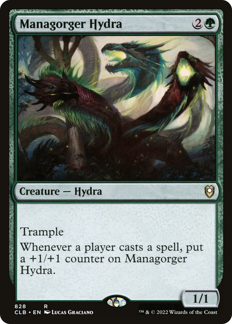 Managorger Hydra from Commander Legends: Battle for Baldur's Gate - Magic: The Gathering