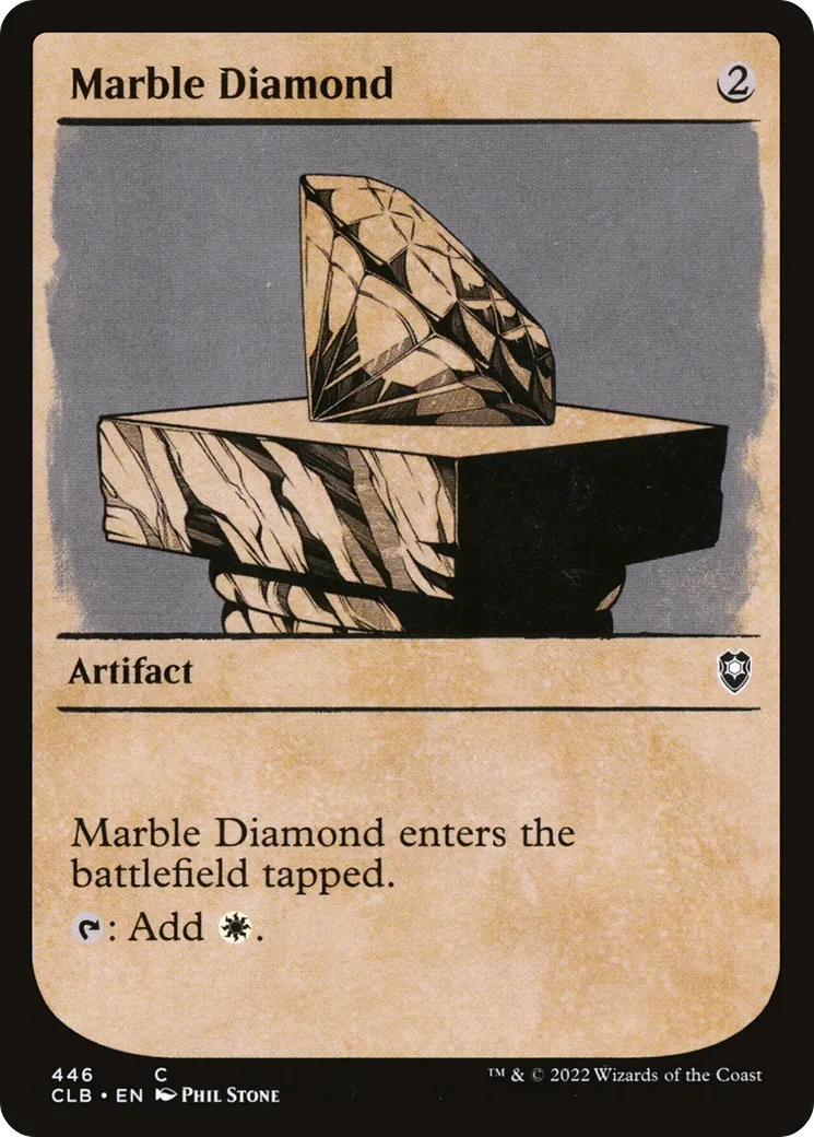 Marble Diamond — Commander Legends: Battle for Baldur's Gate — Magic: The Gathering