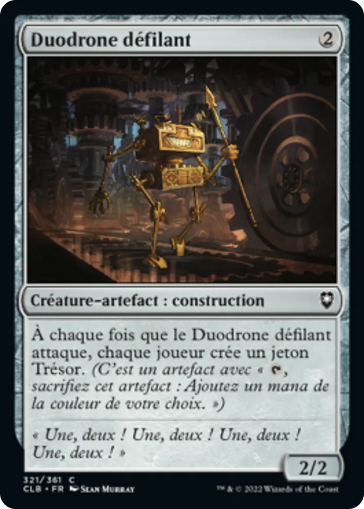 Duodrone défilant — Commander Legends: Battle for Baldur's Gate — Magic: The Gathering