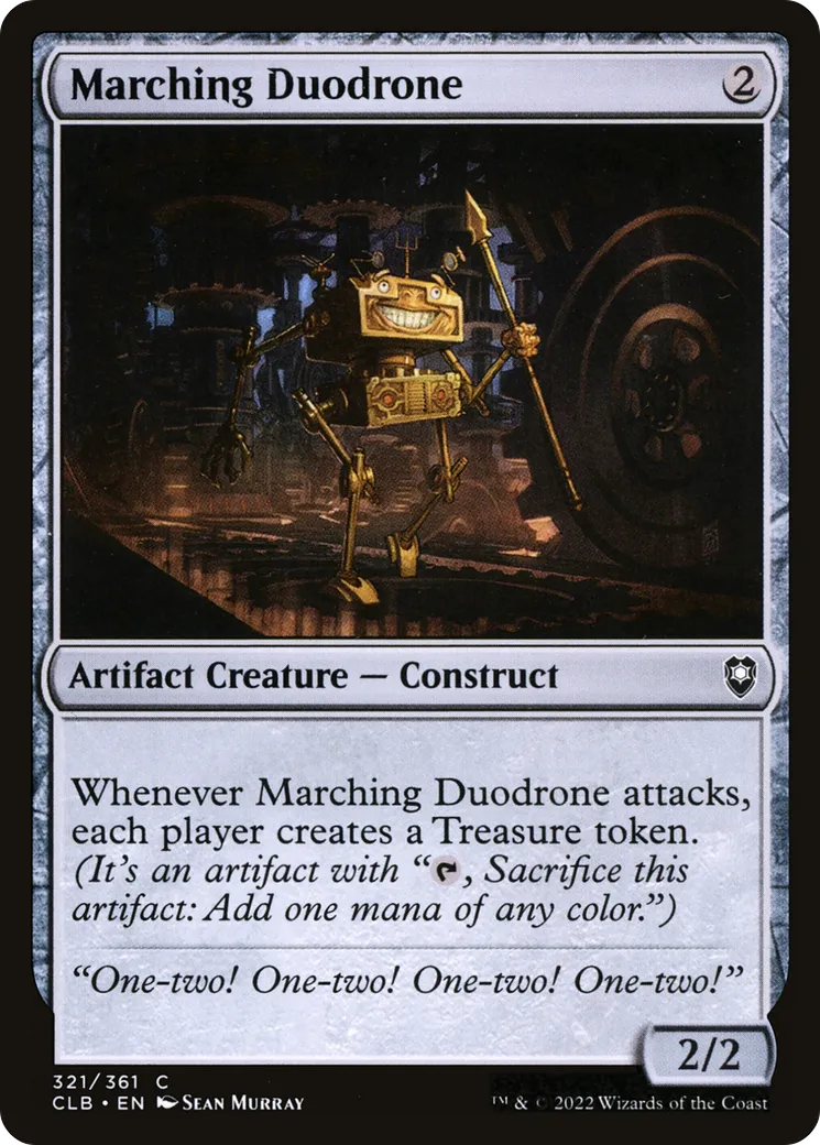 Duodrone défilant — Commander Legends: Battle for Baldur's Gate — Magic: The Gathering