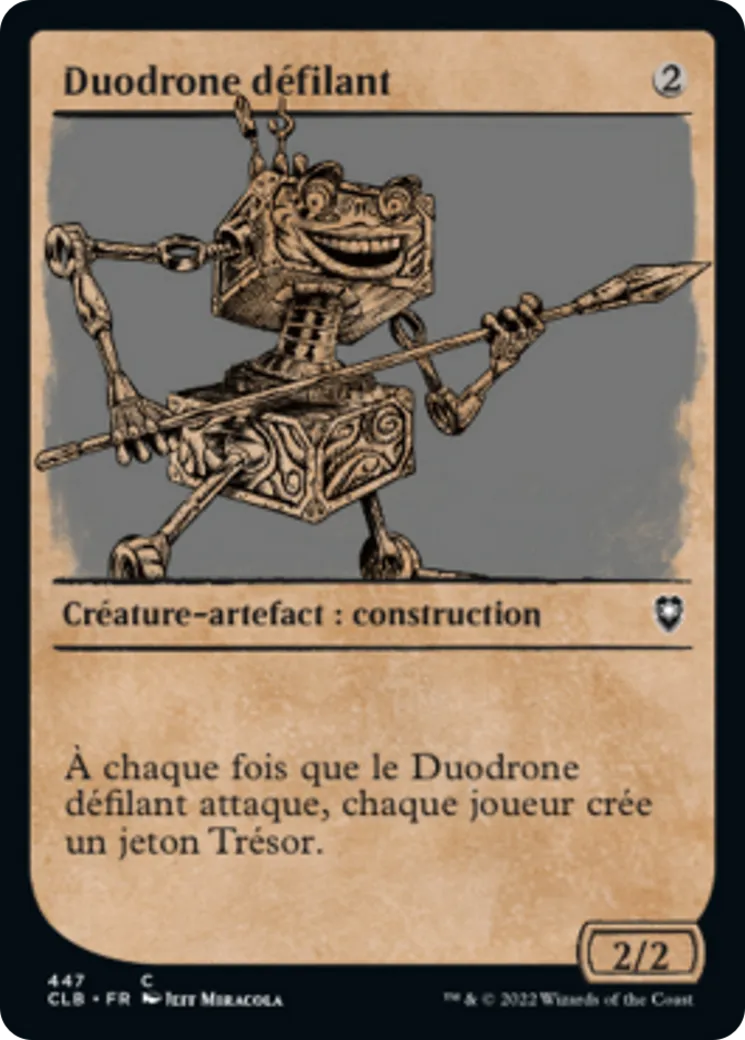 Duodrone défilant — Commander Legends: Battle for Baldur's Gate — Magic: The Gathering