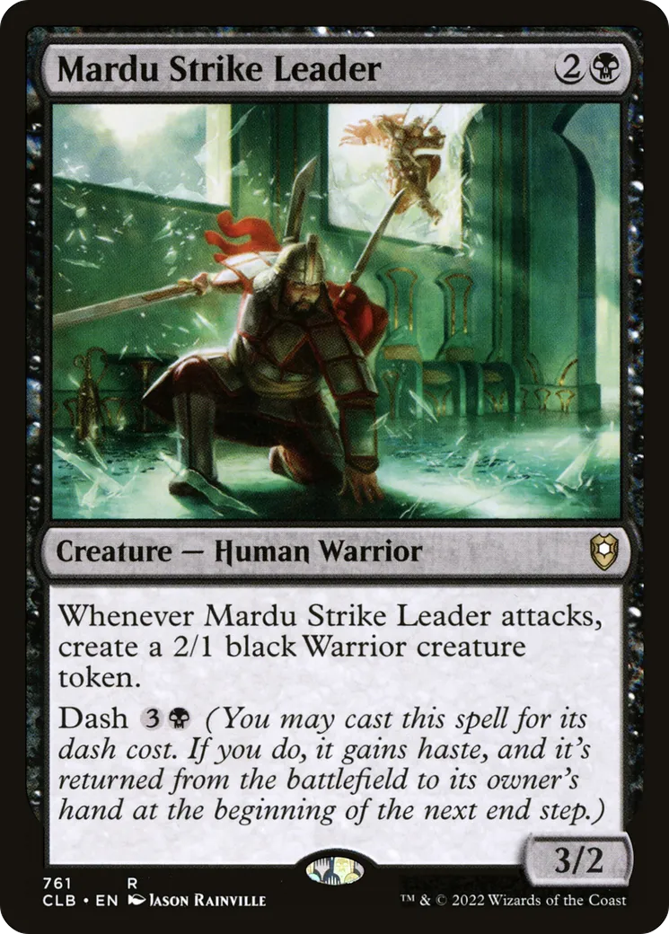 Chef d'assaut marduen — Commander Legends: Battle for Baldur's Gate — Magic: The Gathering