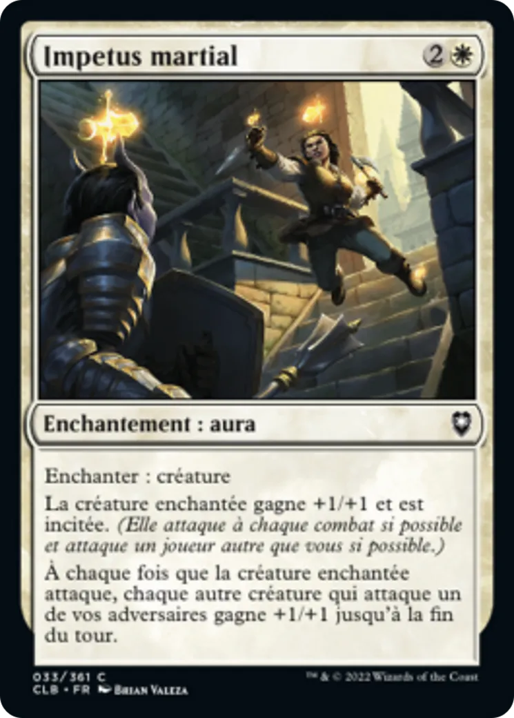 Impetus martial — Commander Legends: Battle for Baldur's Gate — Magic: The Gathering