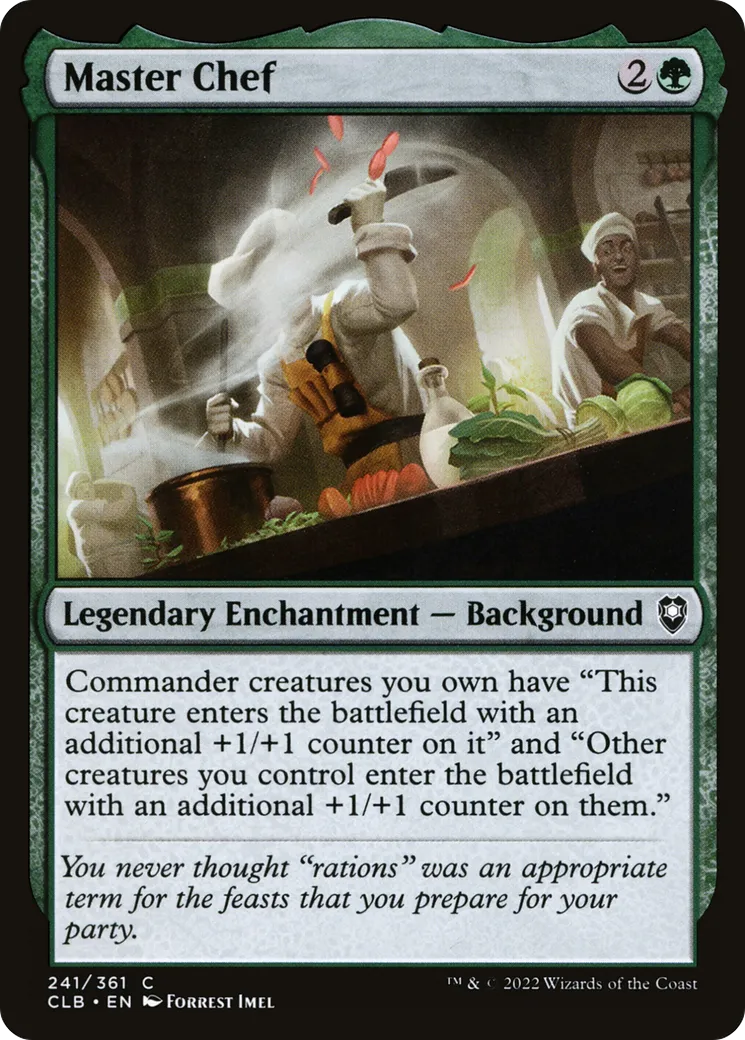 Chef cuisinier — Commander Legends: Battle for Baldur's Gate — Magic: The Gathering