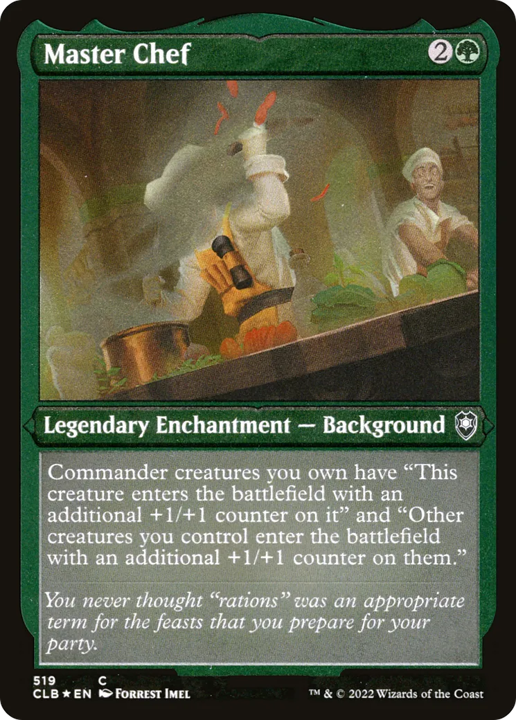Chef cuisinier — Commander Legends: Battle for Baldur's Gate — Magic: The Gathering