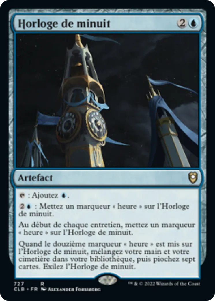 Horloge de minuit — Commander Legends: Battle for Baldur's Gate — Magic: The Gathering