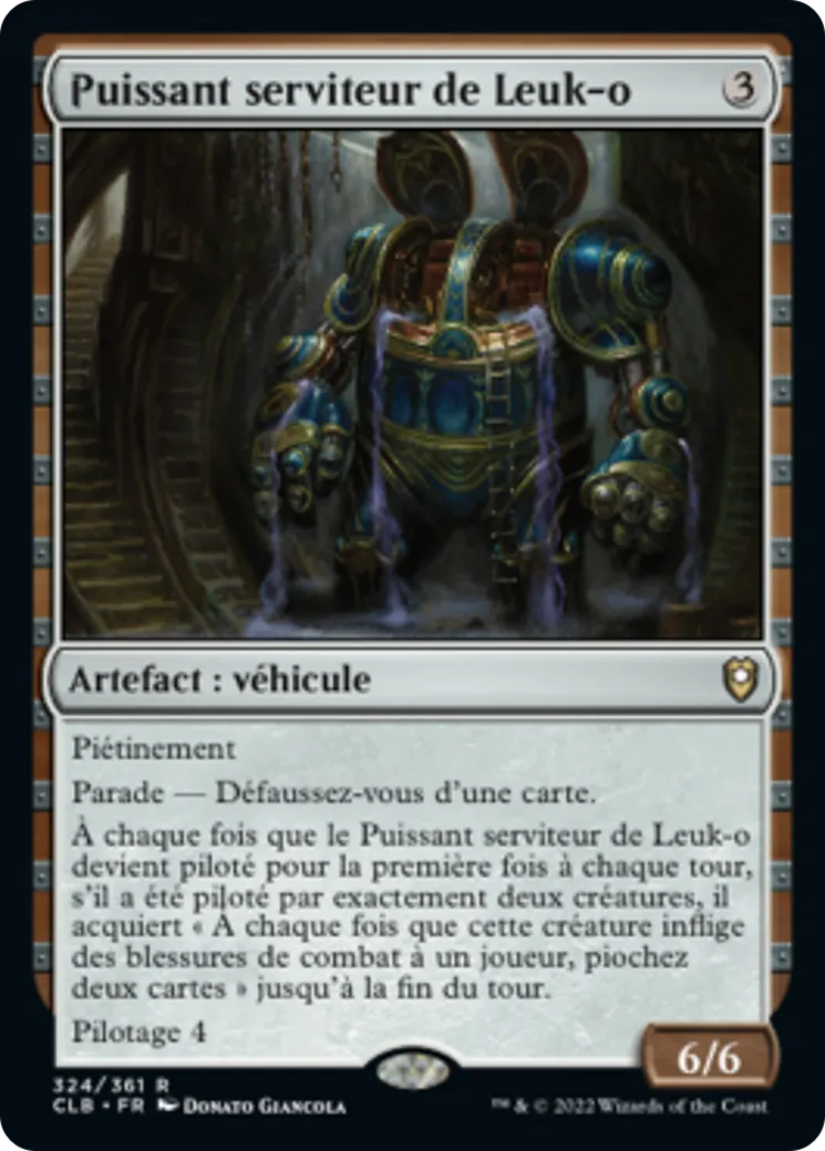 Puissant serviteur de Leuk-o — Commander Legends: Battle for Baldur's Gate — Magic: The Gathering