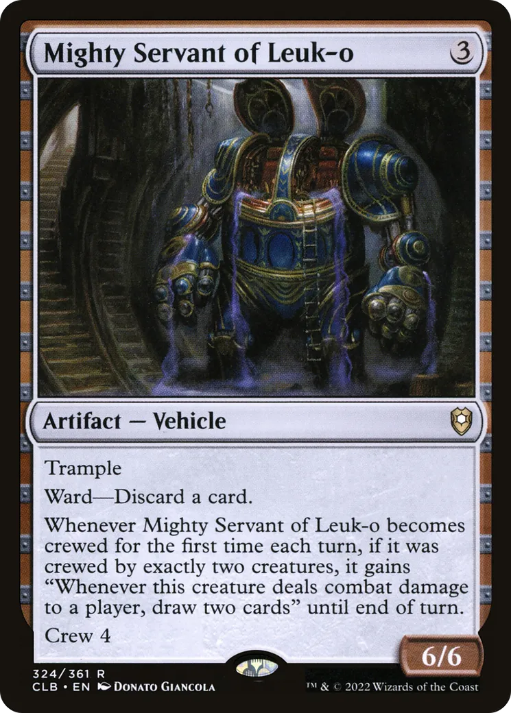 Puissant serviteur de Leuk-o — Commander Legends: Battle for Baldur's Gate — Magic: The Gathering