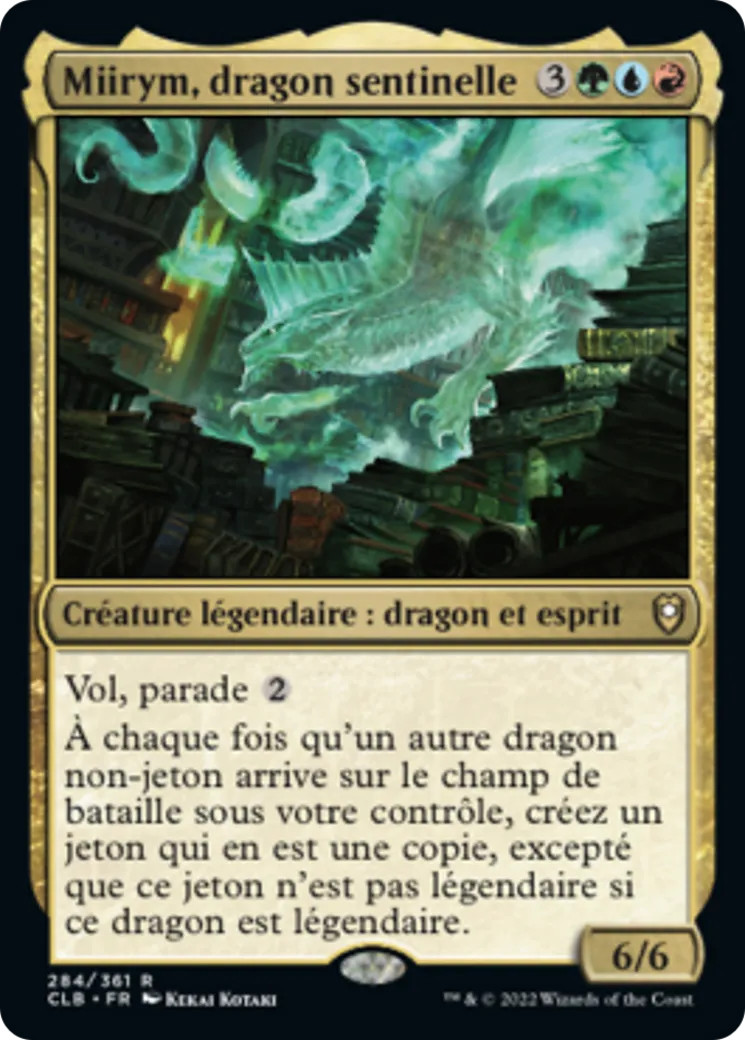 Miirym, dragon sentinelle — Commander Legends: Battle for Baldur's Gate — Magic: The Gathering