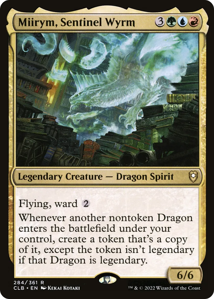 Miirym, Sentinel Wyrm — Commander Legends: Battle for Baldur's Gate — Magic: The Gathering