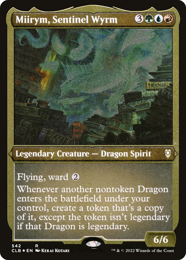 Miirym, Sentinel Wyrm — Commander Legends: Battle for Baldur's Gate — Magic: The Gathering