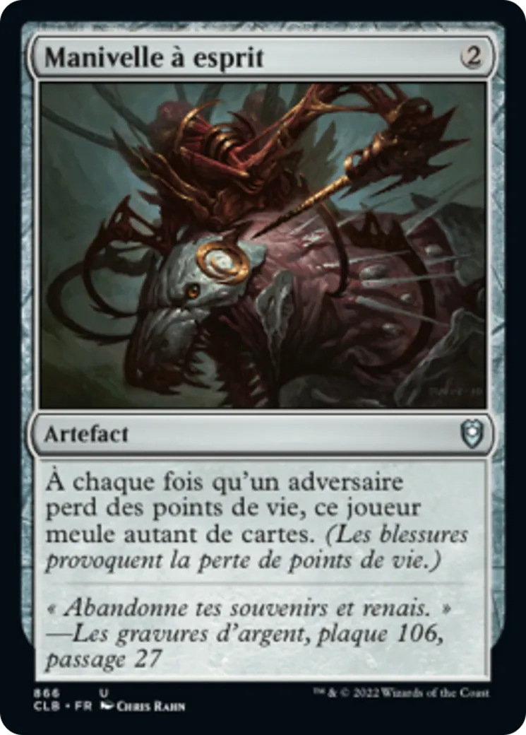 Manivelle à esprit — Commander Legends: Battle for Baldur's Gate — Magic: The Gathering