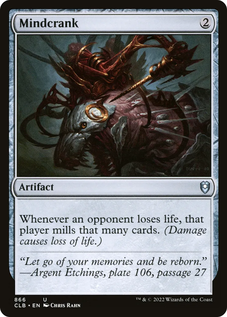 Mindcrank — Commander Legends: Battle for Baldur's Gate — Magic: The Gathering