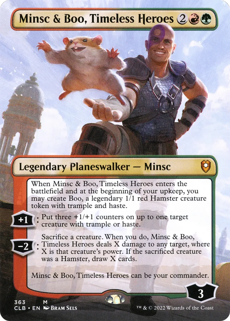 Minsc & Boo, Timeless Heroes from Commander Legends: Battle for Baldur's Gate - Magic: The Gathering