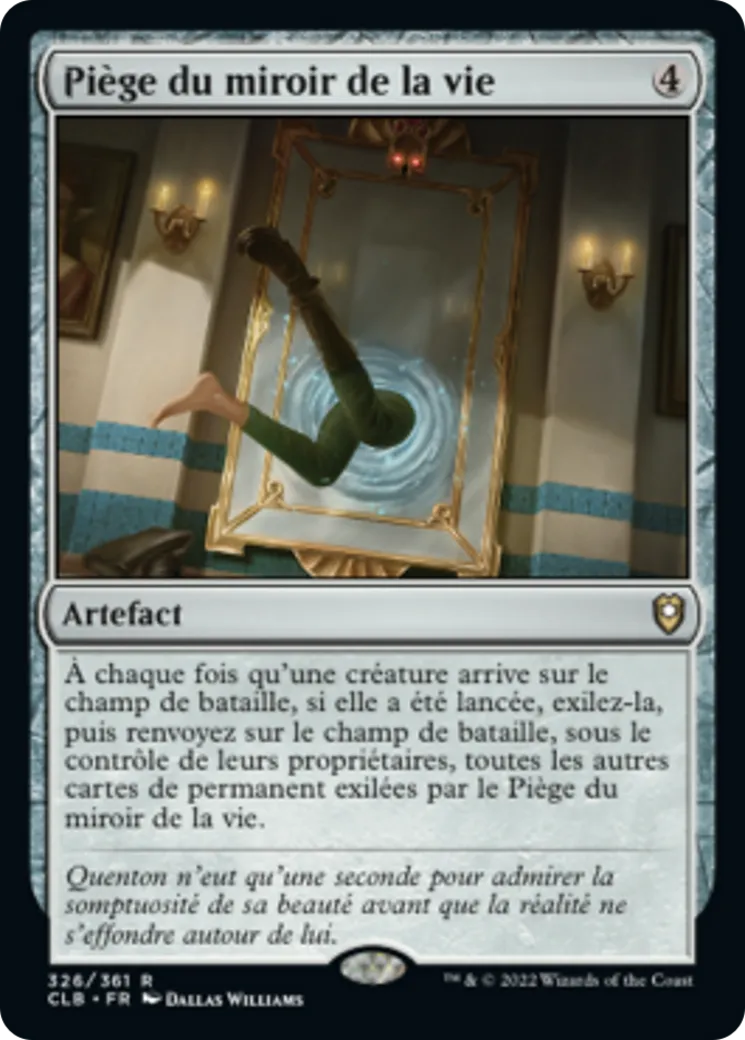Piège du miroir de la vie — Commander Legends: Battle for Baldur's Gate — Magic: The Gathering