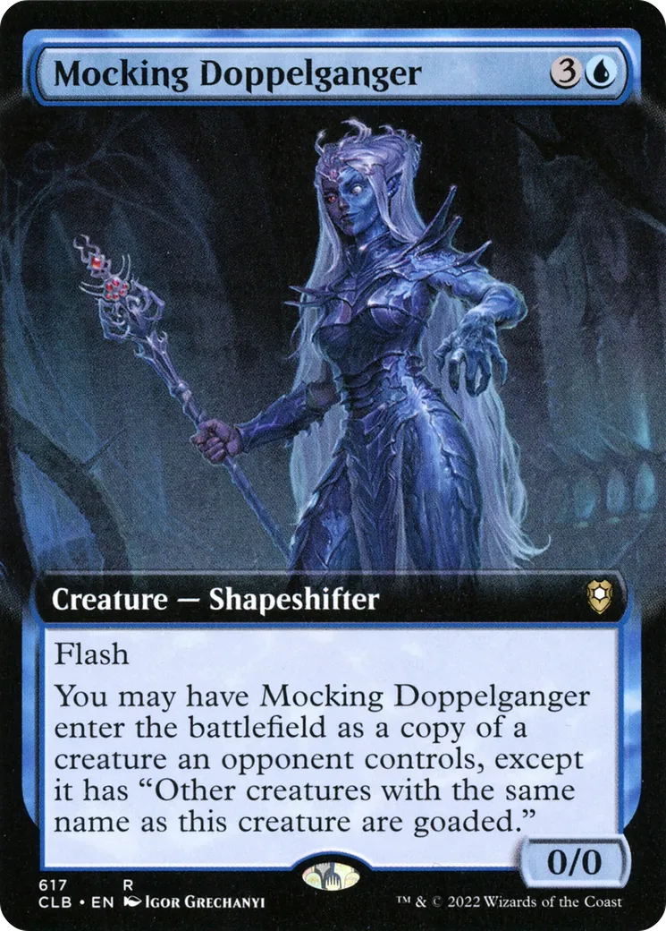 Mocking Doppelganger — Commander Legends: Battle for Baldur's Gate — Magic: The Gathering