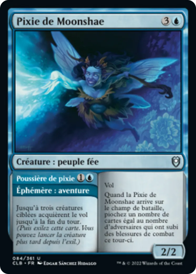 Pixie de Moonshae // Poussière de pixie — Commander Legends: Battle for Baldur's Gate — Magic: The Gathering