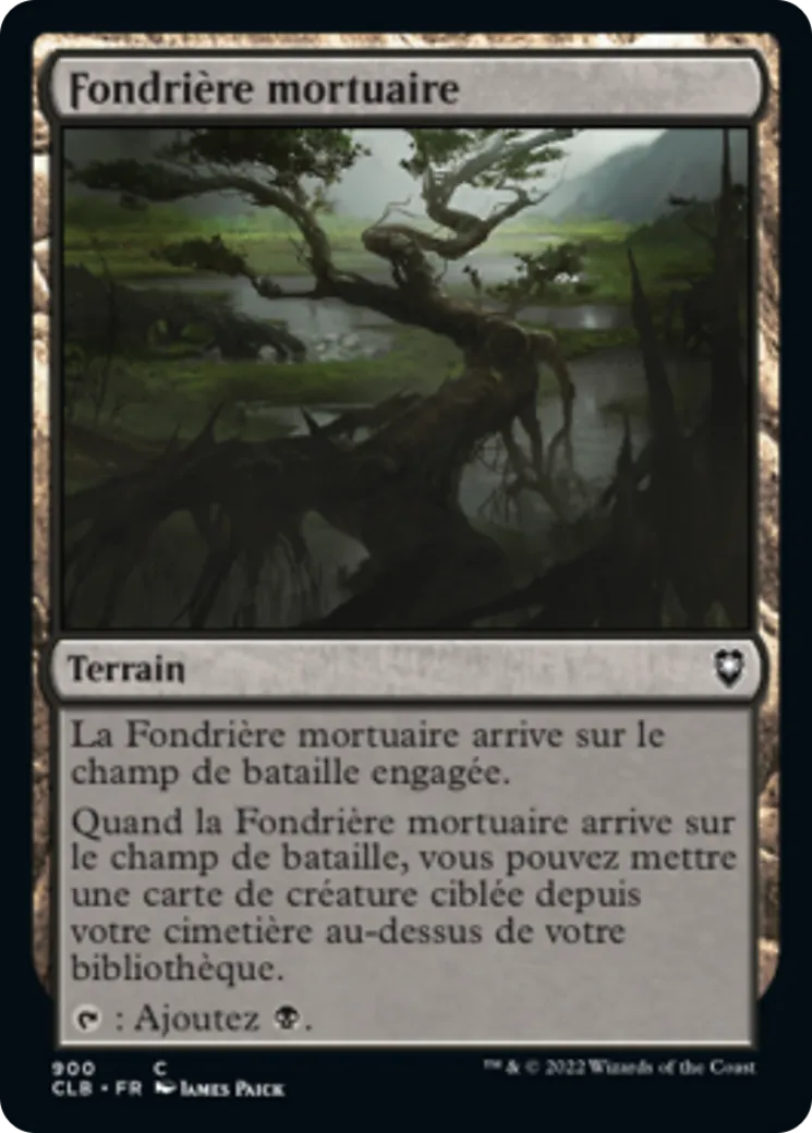 Fondrière mortuaire — Commander Legends: Battle for Baldur's Gate — Magic: The Gathering