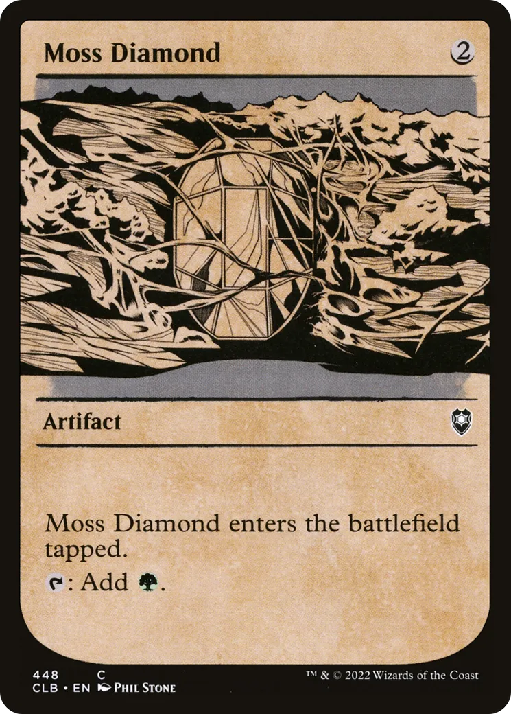 Diamant de la mousse — Commander Legends: Battle for Baldur's Gate — Magic: The Gathering