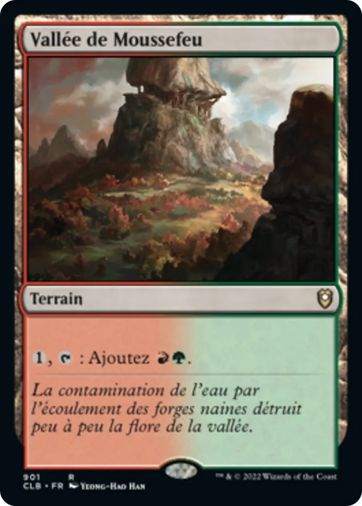 Vallée de Moussefeu — Commander Legends: Battle for Baldur's Gate — Magic: The Gathering