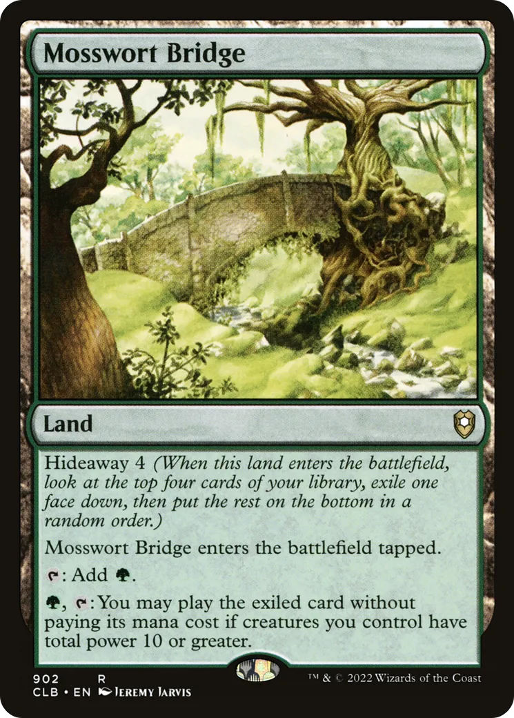 Pont de fangemousse — Commander Legends: Battle for Baldur's Gate — Magic: The Gathering