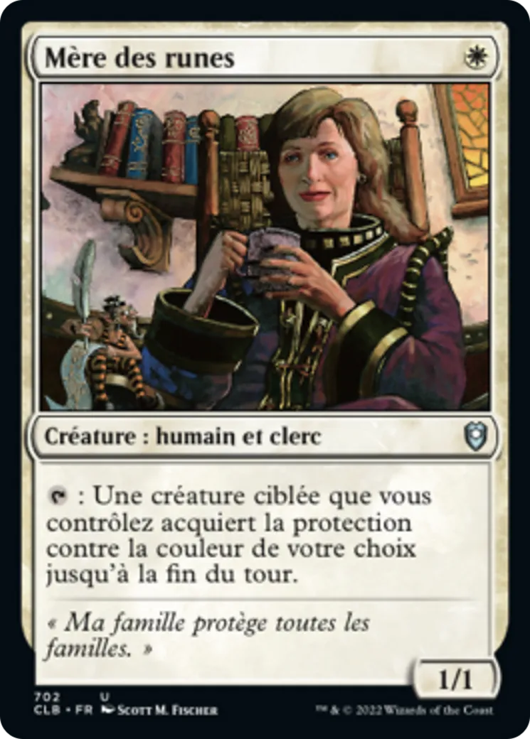 Mère des runes — Commander Legends: Battle for Baldur's Gate — Magic: The Gathering