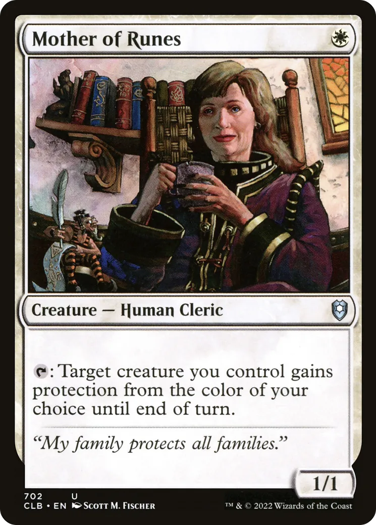 Mother of Runes — Commander Legends: Battle for Baldur's Gate — Magic: The Gathering