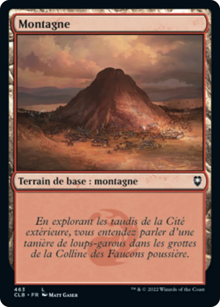 Montagne — Commander Legends: Battle for Baldur's Gate — Magic: The Gathering